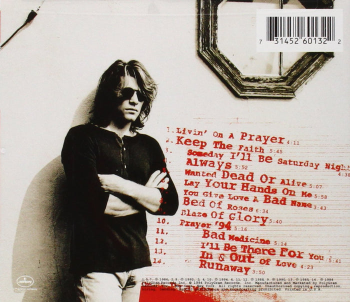 BON JOVI - CROSSROADS (*Pre-Owned CD) Greatest Hits Disc!