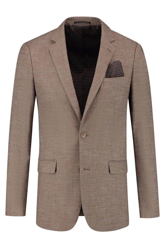 Colbert linnenlook bruin