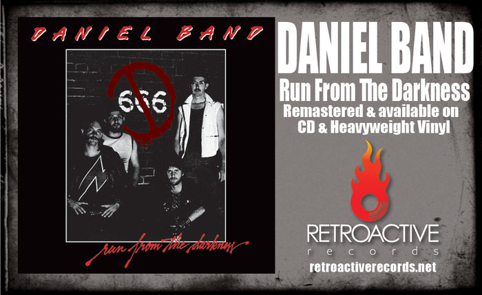 DANIEL BAND - RUN FROM THE DARKNESS + 1 Bonus (*RANDOM COLOR VINYL, 2022, Limited Run Vinyl)