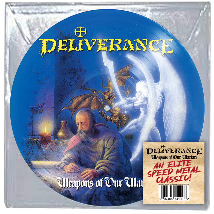 DELIVERANCE - WEAPONS OF OUR WARFARE + 2 Bonus Tracks (*NEW-Picture Disc Color Vinyl, Retroactive) *LAST COPY!