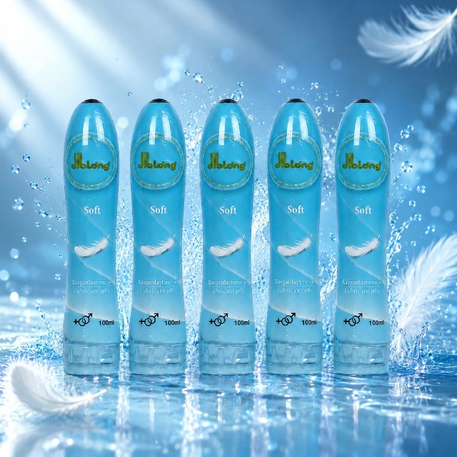 Diblong Lubricant Jelly Soft - lubrifiant pe bază de apă, cu textură groasă, delicat cu pielea, 100 ml (albastru)