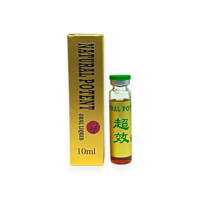 Fiolă NATURAL POTENT, soluție orală pentru susținerea potenței și a erecțiilor puternice, 1 buc x 10 ml