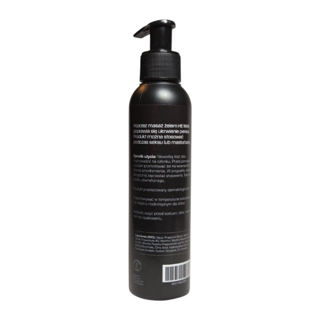 Gel EMILY LOVE He Man, susține erecțiile puternice și de durată, cu ingrediente naturale, 150 ml