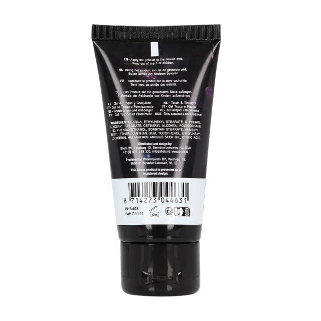 Gel intim unisex PHARMQUESTS Touch and Tingle Gel, cu efect de furnicături, pentru stimularea zonelor intime, 50 ml