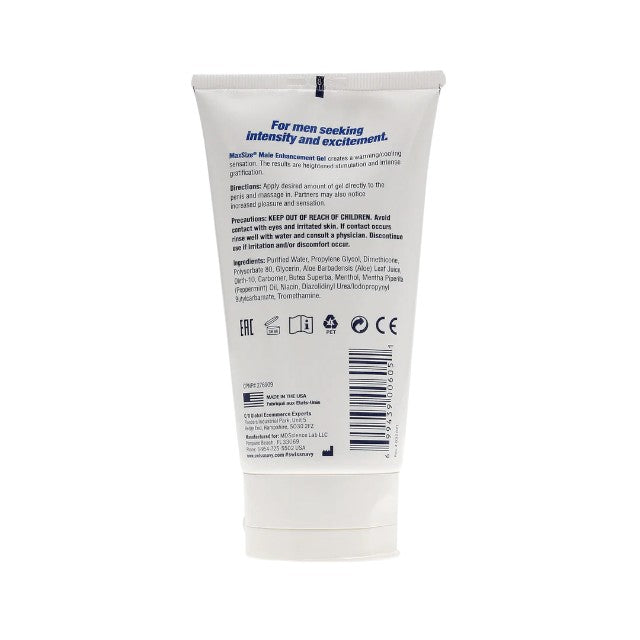 Gel MAXSIZE Male Enhancement Gel, pentru erecții puternice și performanțe sexuale îmbunătățite, 150 ml