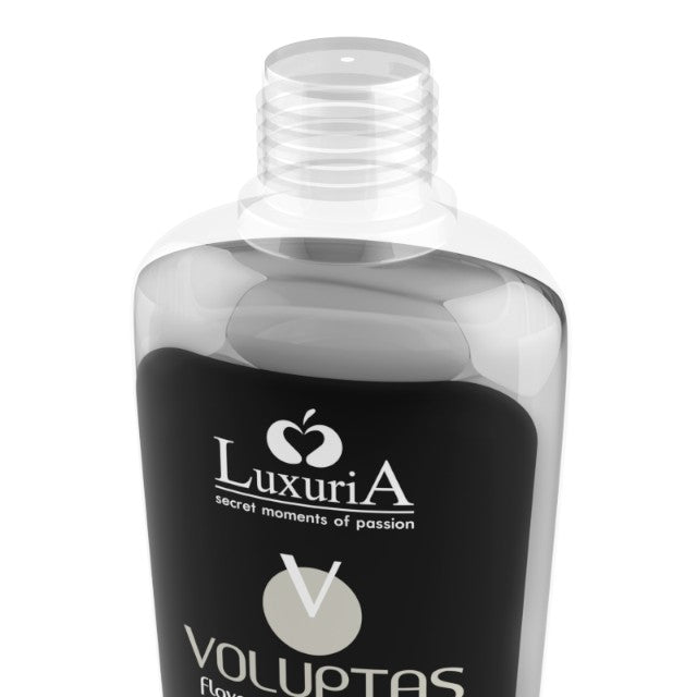Gel pentru masaj LUXURIA Voluptas Choco Coconut, cu efect de încălzire, aromă naturală de ciocolată cu cocos, 100 ml