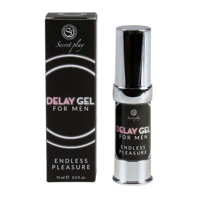Gel SECRET PLAY Delay Gel For Men - Endless Pleasure, pentru întârzierea ejaculării și orgasm intens, 15 ml (PTS)