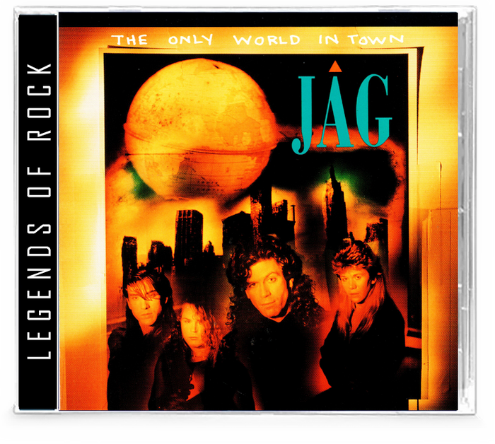 JAG - The Only World In Town (CD) AOR Hard Rock, WhiteHeart & GIANT members