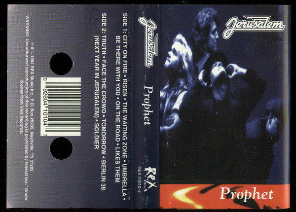 Jerusalem – Prophet (*NEW-TAPE, 1994, R.E.X.)