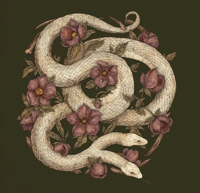 Jessica Roux: Two Headed Snake Print