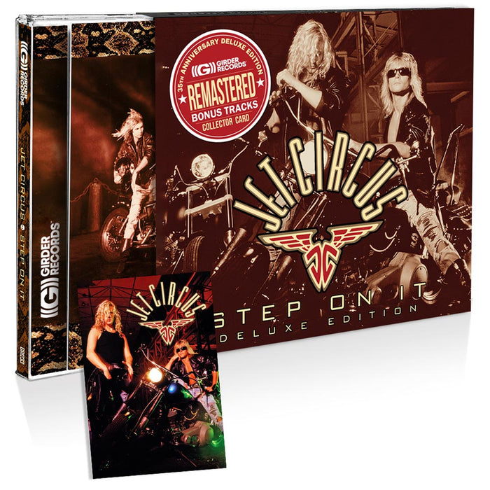 Jet Circus - Step On It (Deluxe Edition CD, 2025 Girder) 35th Anniversary Remaster