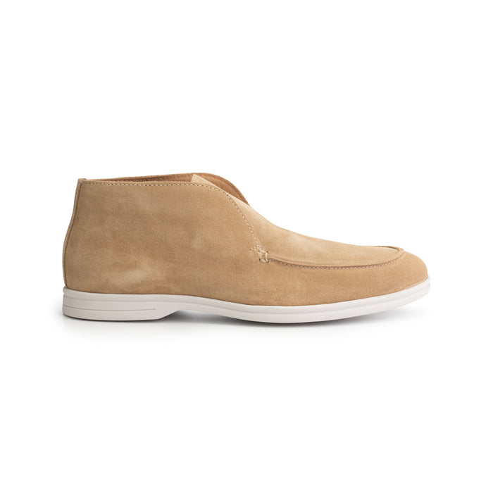 Loafer suede hoog zand