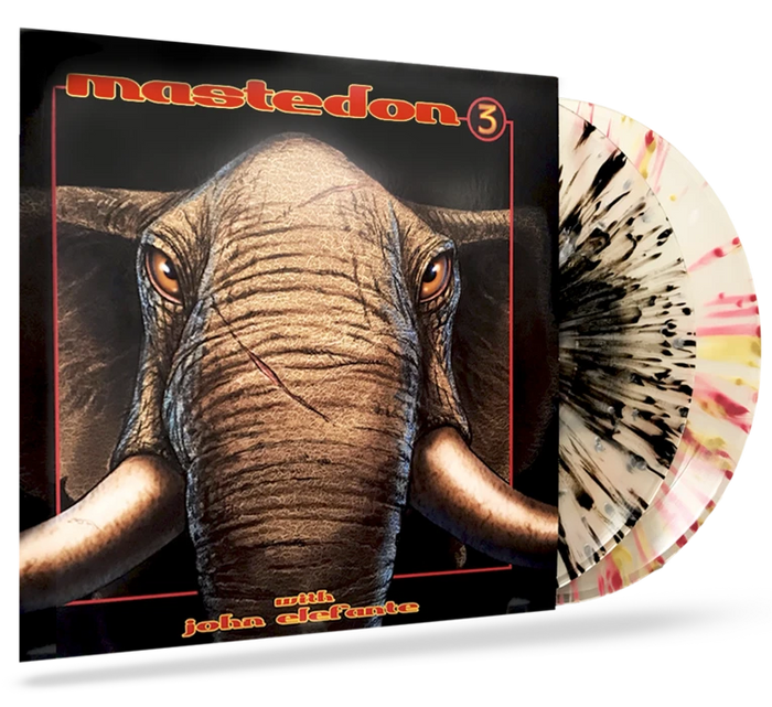 Mastedon - 3 (2xLP Gatefold Double Vinyl Album Clear w/Splatter ) John Elefante & Kerry Livgren of Kansas