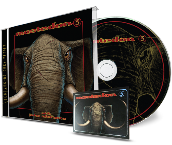 MASTEDON - 3 + Trading Card (*NEW-CD, 2020, Girder Records) John Elefante & Kerry Livgren of Kansas