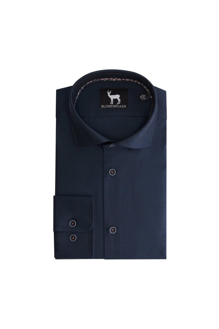 Overhemd Uni navy