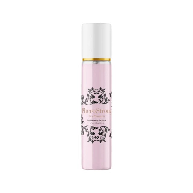 Parfum cu feromoni PHEROSTRONG For Women, pentru femei, note de mosc, iasomie și lămâie, 15 ml