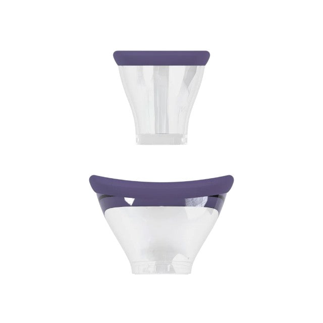 Pompă electrică PUMPED Sensual Vulva & Breast Pump, pentru stimularea zonelor erogene feminine, culoare mov