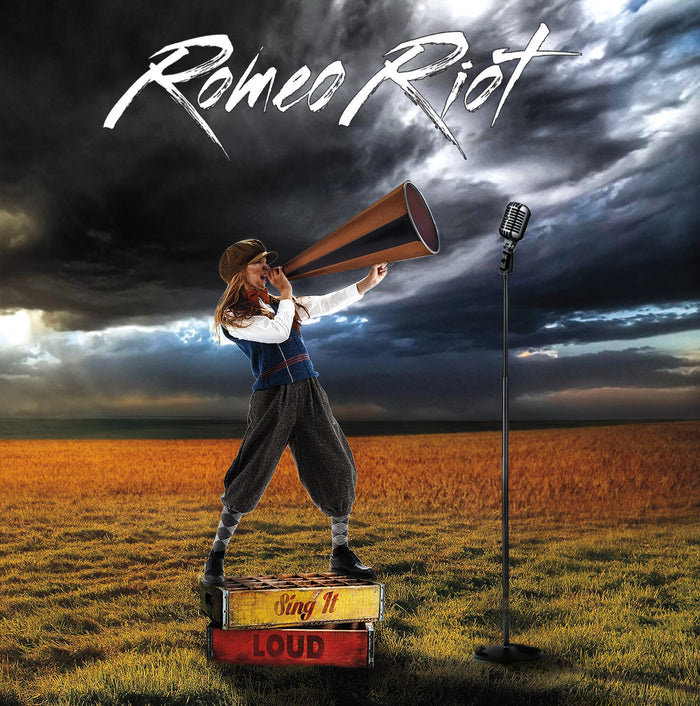 ROMEO RIOT - SING IT LOUD! (*NEW-2018, WHITE VINYL, Brutal Planet Records) ala Classic Bon Jovi!