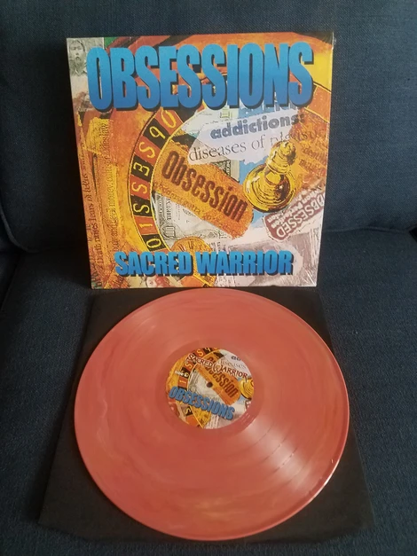 SACRED WARRIOR - OBSESSIONS (*NEW-180 Gram Random Color or Black Vinyl, Retroactive) Limited 200 Units