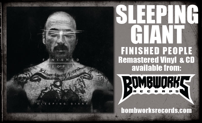 SLEEPING GIANT - FINISHED PEOPLE (*NEW-CD, 2022, Bombworks Records) Blood-Thirsty Metalcore