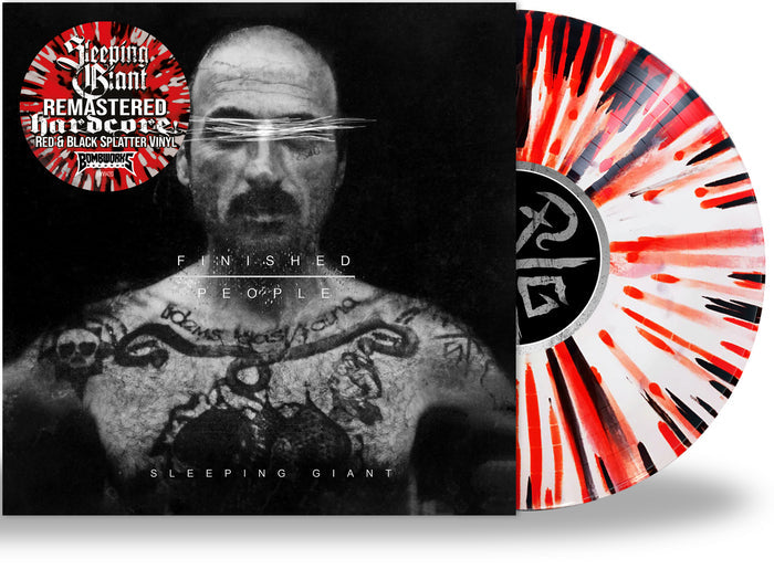 SLEEPING GIANT - FINISHED PEOPLE (SPLATTER VINYL, 2022) **Bumped & Bruised