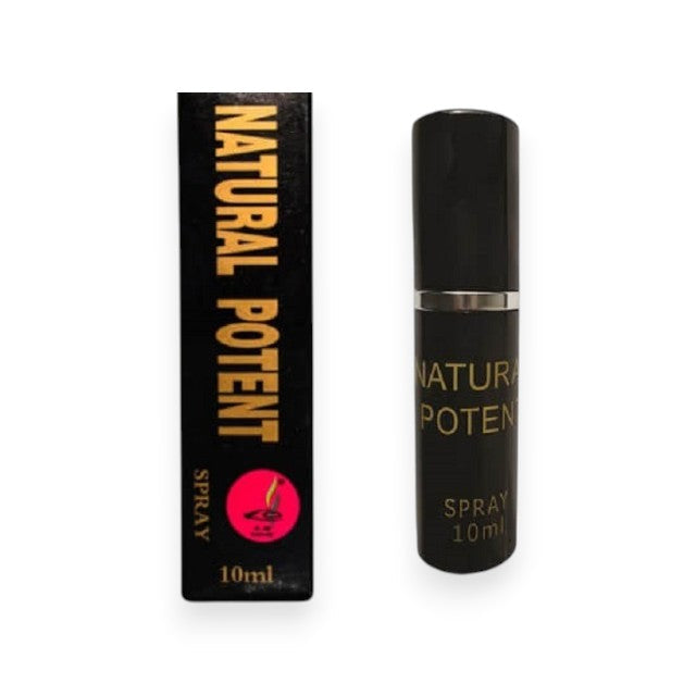 Spray NATURAL POTENT, susține întârzierea ejaculării și performanțele sexuale, 10 ml