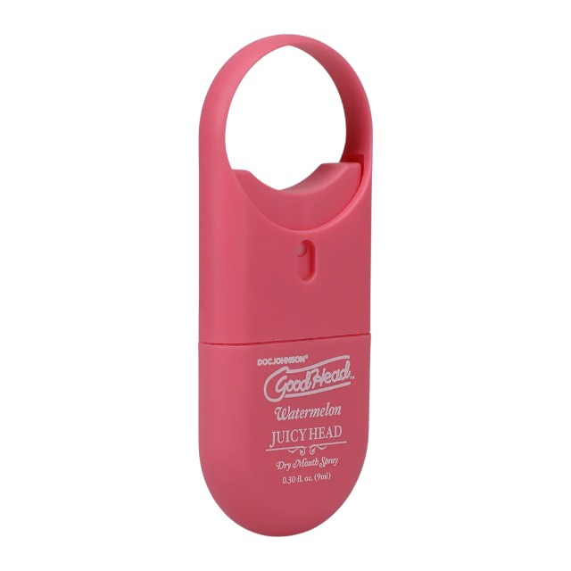 Spray pentru sex oral GOODHEAD Juicy Head Watermelon - Dry Mouth, stimulează salivarea, aromă de pepene, 9 ml