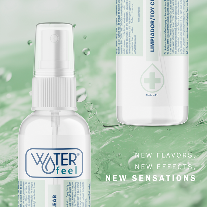Spray WATER FEEL - Sterile Toy Cleaner, pentru curatare si igienizarea jucariilor sexuale, 150 ml