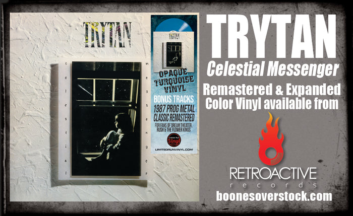 Trytan - Celestial Messenger +2 bonus (Turquoise Vinyl, 2025) Hand-Autographed!