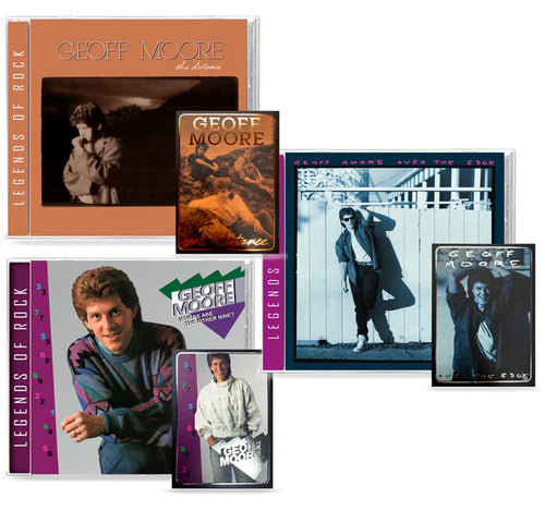 3-CD BUNDLE GEOFF MOORE - OTHER 9? + THE DISTANCE + OVER THE EDGE