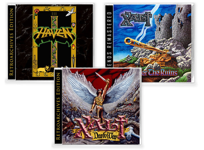3-CD Bundle XALT - UNDER THE RUINS + DARK WAR / HAVEN - III