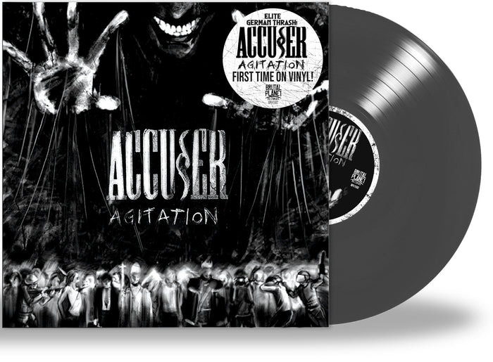 ACCUSER - AGITATION (*NEW-Silver Bullet Vinyl, 2023, Brutal Planet) Crushing German Thrash Metal