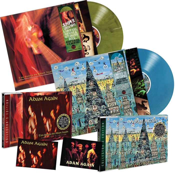 Adam Again - New World + Ten Songs 2-CD / 2-Vinyl Bundle (Limited to just 50) $10 Savings