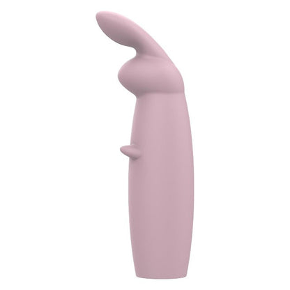 Aparat de masaj DREAMTOYS Nude Hazel Rabbit Massager, în formă de iepuraș, 10 funcții de vibrație, roz
