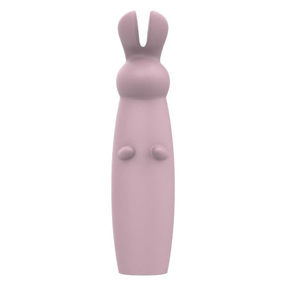 Aparat de masaj DREAMTOYS Nude Hazel Rabbit Massager, în formă de iepuraș, 10 funcții de vibrație, roz