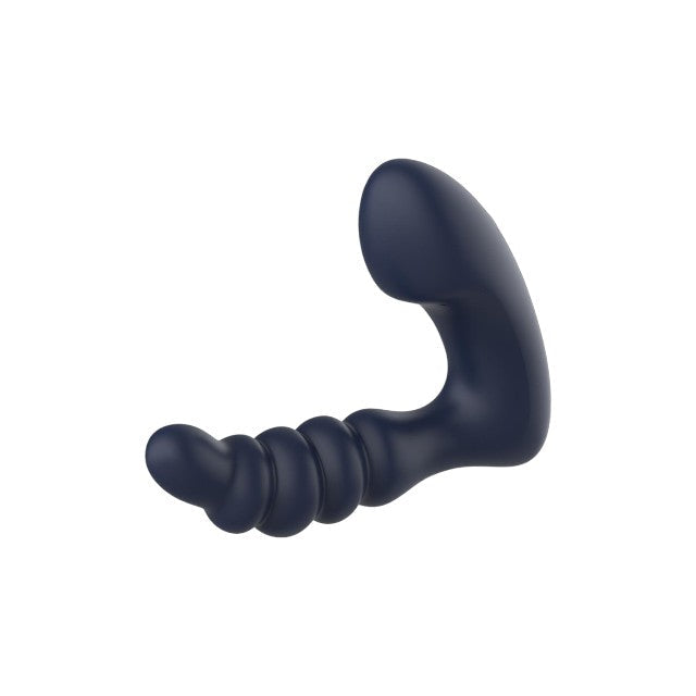Aparat de masaj DREAMTOYS Startroopers Voyager, pentru stimulare anală și punctul P, 7 funcții de vibrație, albastru