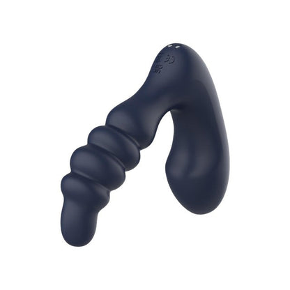 Aparat de masaj DREAMTOYS Startroopers Voyager, pentru stimulare anală și punctul P, 7 funcții de vibrație, albastru
