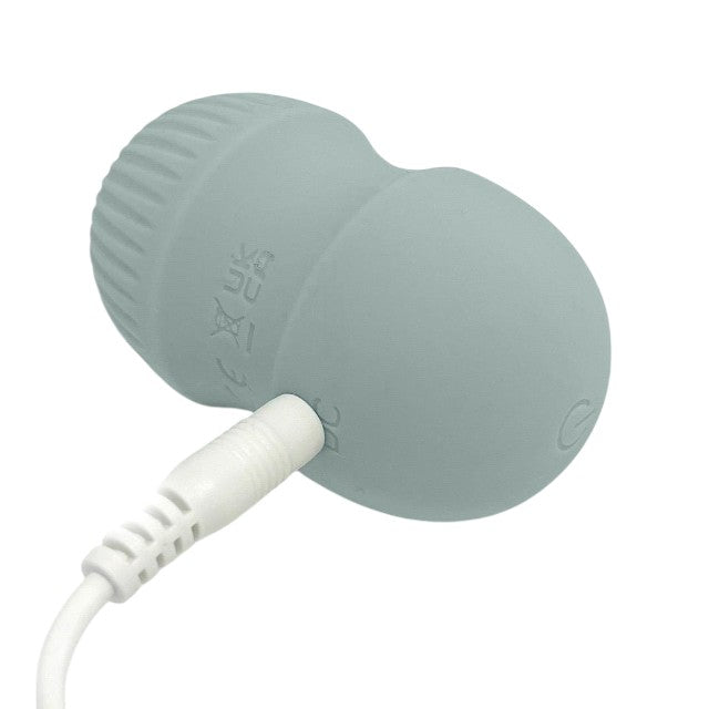 Aparat de masaj mini DREAMTOYS Nude Blossom Massager, pentru corp și zonele intime, 10 funcții de vibrație, verde