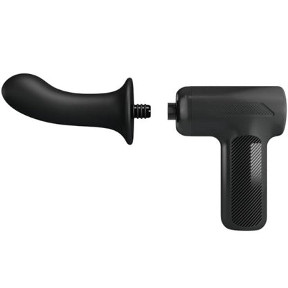 Aparat de masaj PRETTY LOVE DJ Doctor Massage Gun, pentru corp și zone intime, 5 funcții de penetrare automată, negru