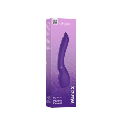 Aparat de masaj WEVIBE Wand 2, pentru corp și zone intime, control prin aplicație, funcții multiple de vibrații, mov