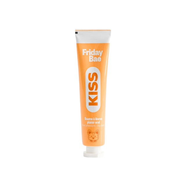 Balsam de buze pentru sex oral IT’S FRIDAY BAE Kiss, cu efect dublu de răcire și încălzire, aromă de cireșe, 15 ml
