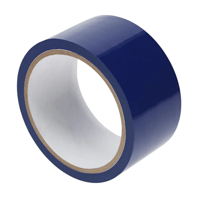 Bandă OUCH! Bondage Tape, pentru jocuri erotice BDSM, nelipicioasă, lungime 20 m, culoare albastru închis (navy)