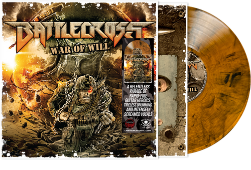 Battlecross - War of Will (Amber Wave Vinyl) Thrash attack!