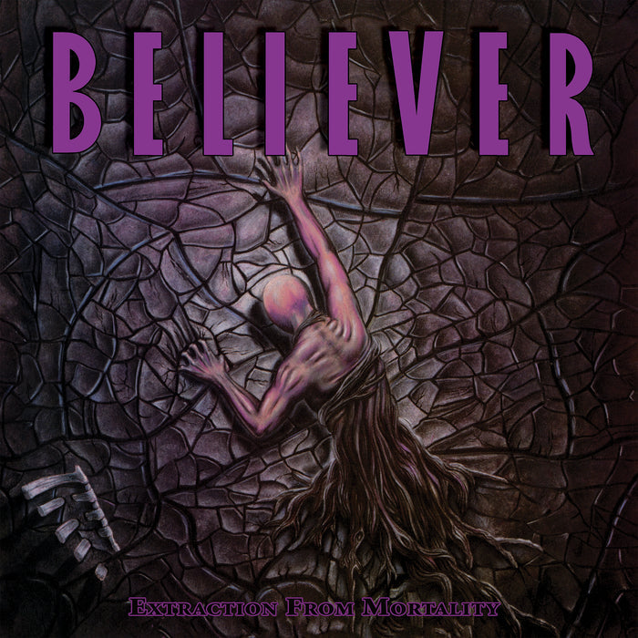 BELIEVER - EXTRACTION FROM MORTALITY (*NEW-ROYAL PURPLE VINYL, 2024, Bombworks) Only 300 - Remastered/1989 Thrash Metal