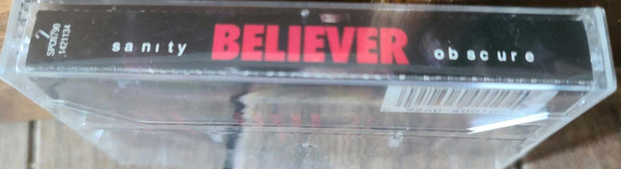 BELIEVER - SANITY OBSCURE (*NEW/SEALED-TAPE, 1990, R.E.X.) Original Issue (In Stock)