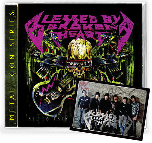 BLESSED BY A BROKEN HEART - ALL IS FAIR IN LOVE & WAR (*NEW-CD, 2022, Brutal Planet) Brutal Christian Death Metal