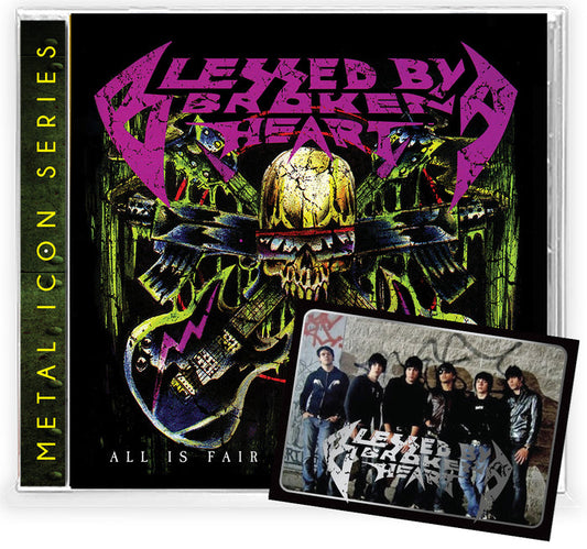 BLESSED BY A BROKEN HEART - ALL IS FAIR IN LOVE & WAR (*NEW-CD, 2022, Brutal Planet) Brutal Christian Death Metal