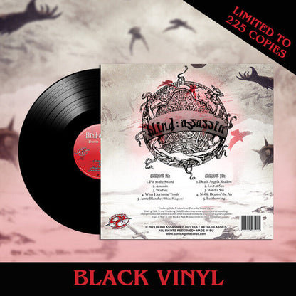 BLIND ASSASSIN - Put To The Sword *NEW-BLACK VINYL, 2024, Cult Metal Classics *Import) Hand Numbered 225 Units ala Manowar!