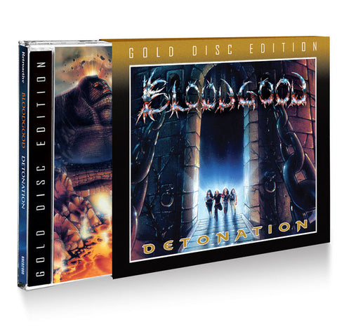 BLOODGOOD - DETONATION (*GOLD DISC CD, 2024, Retroactive Records) Remastered Christian Metal Classic!