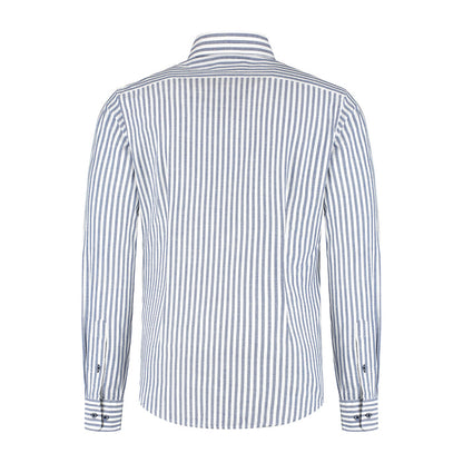 Blumfontain balkstreep navy